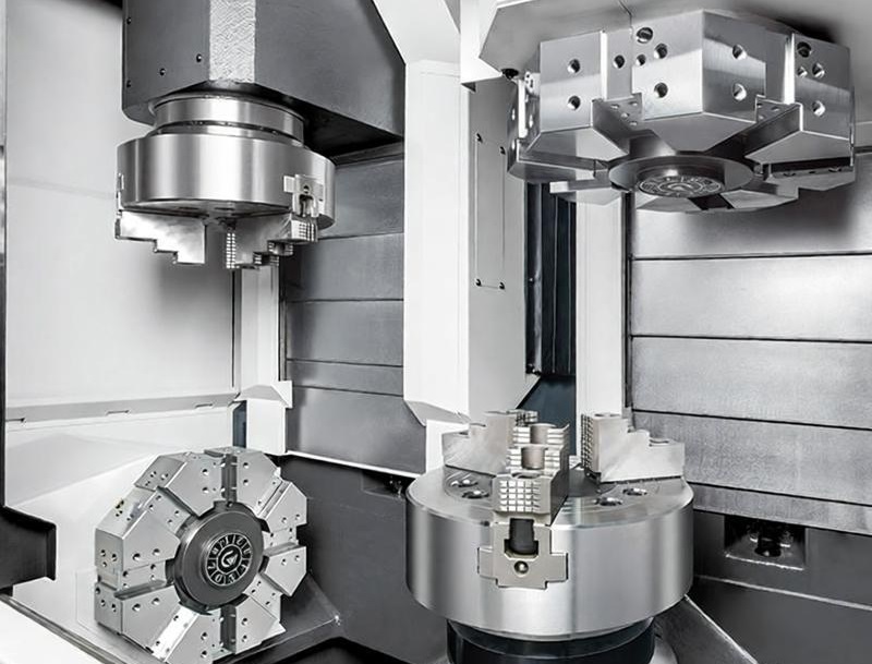 雙轉(zhuǎn)臺(tái)五軸機(jī)床 雙轉(zhuǎn)臺(tái)五軸機(jī)床